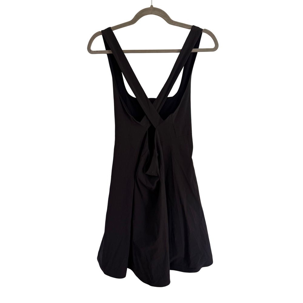 Outdoor Voices Active Dress Black Cross Back Mini Dress Large Tennis Pickleball - Picture 3 of 6